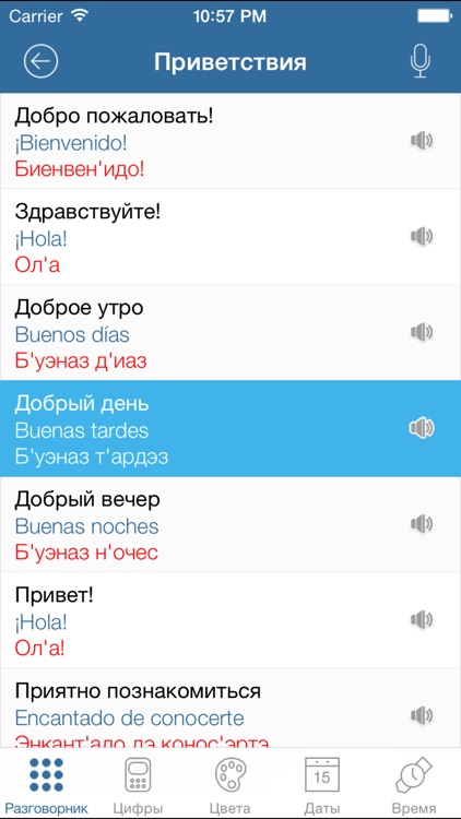 Русско-Испанский Разговорник туриста