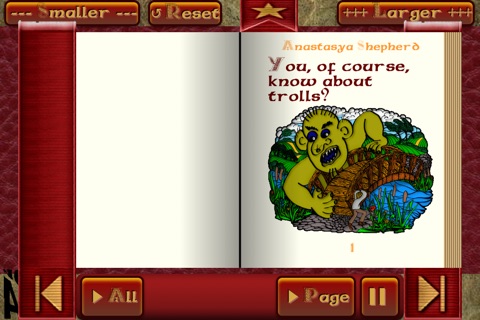 Troll Story Book Free screenshot 3