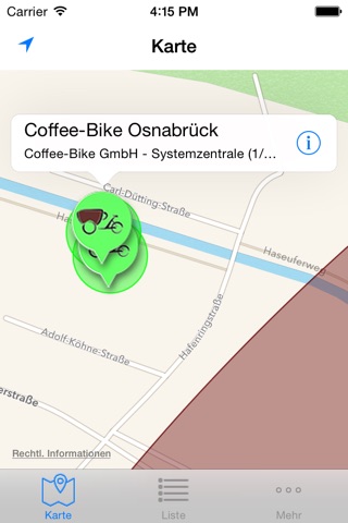 Coffee-Bike® screenshot 2