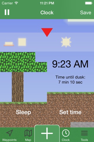 Waypoints & Clock for Minecraft screenshot 2