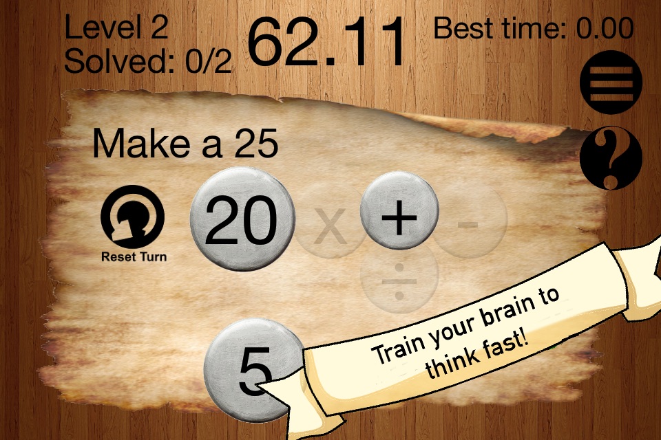 Number King: a Math Logic Puzzle Game screenshot 2