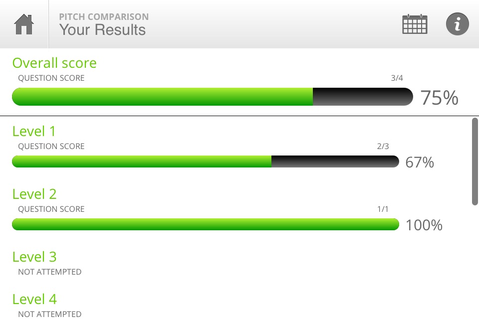 Auralia Pitch Comparison screenshot 4