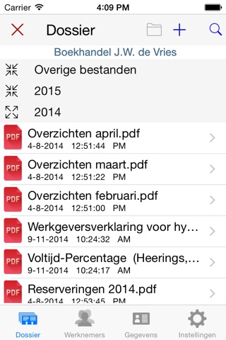 Mijn LoonDossier screenshot 2