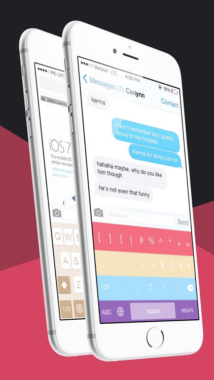 Color Keyboard Skins - Custom Keyboard Design Themes for iOS8