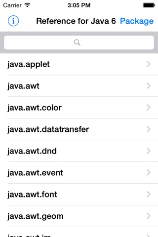 Referencia para Java 6 screenshot 2