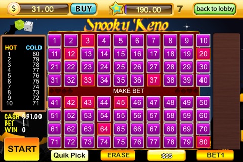 Video Keno King Pro - Multi Card Keno Game screenshot 4