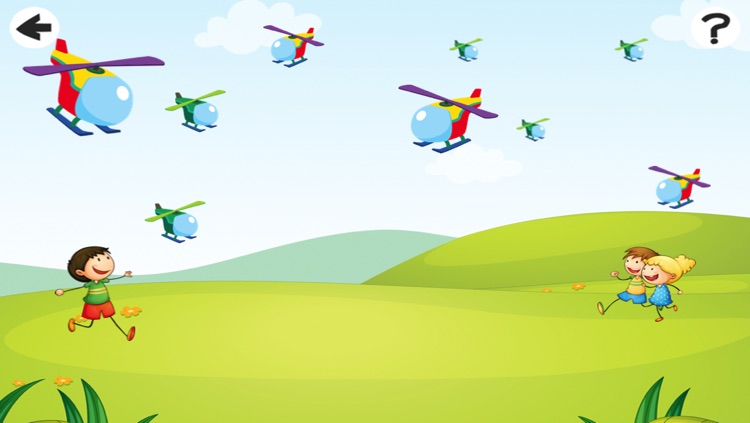 Adventurous Helicopter Race Kid-s Game: Learn-ing For Boys and Girls