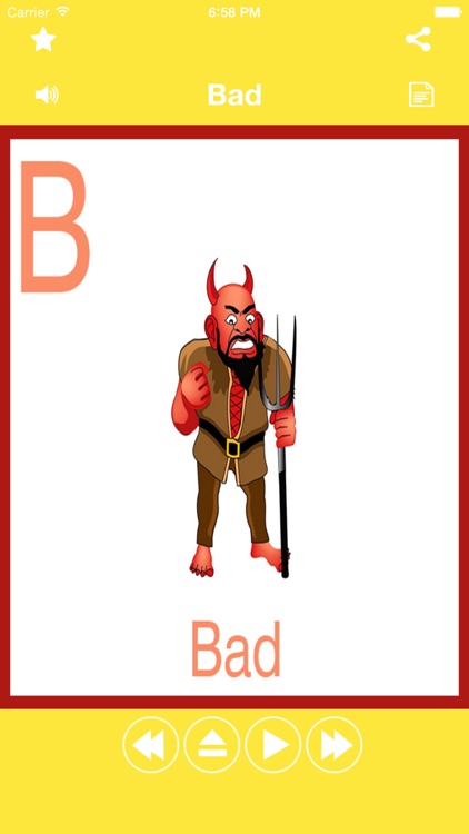 Adjectives Learning For Kids using Flashcards and Sounds- A toddler learning app