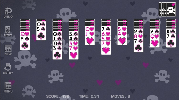 Spider Solitaire Free! screenshot-3