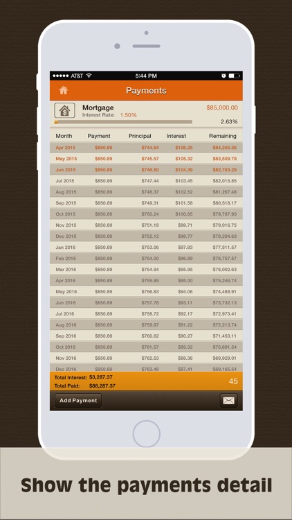 Debts Monitor Pro - Debt Tracker and Reminder