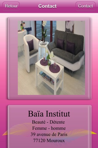 Baïa Institut screenshot 4
