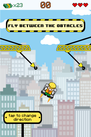 Swing Jetpack Free Game screenshot 2