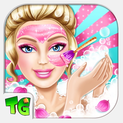 Pink Girl Beauty Bath iOS App