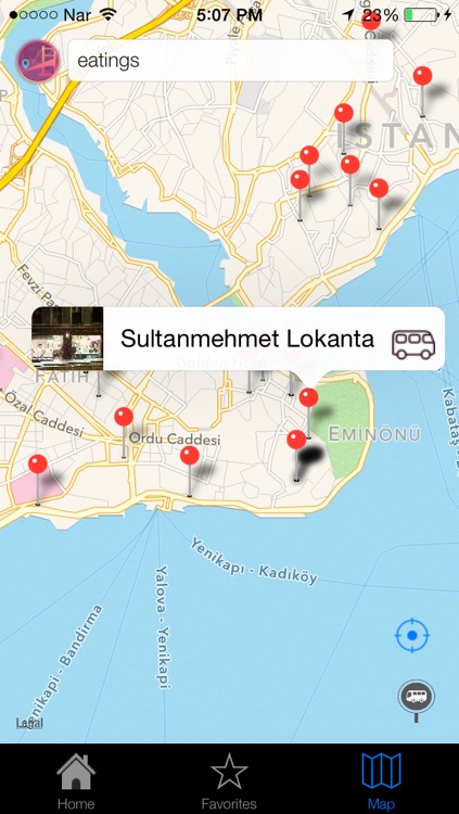 Istanbul Offline - Istanbul Cityguide For Sight Seeing, Shopping, Restaurant And Transportation With Offline Metro And Bus Maps screenshot-4