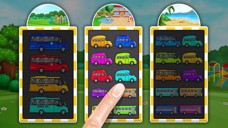 Wheels of the Bus - Kids Cars Salon Game