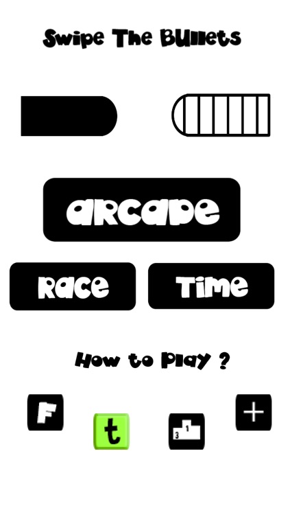 Greyscale Bullets - Swiping The Round Shapes in Retro Style screenshot-3