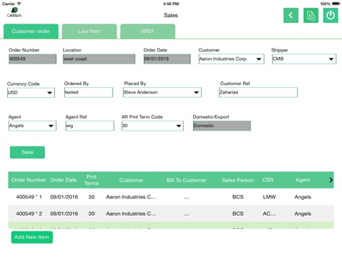 Cellmark Recycling Order Processing System screenshot 4