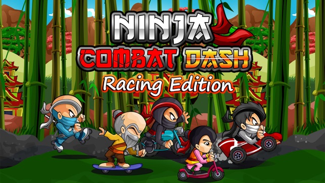 忍者作戰運行 賽車版 (Ninja Combat Dash Racing Edi