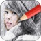 Sketch Effect is a photo effect funny app that adds a layer of effect photo onto any photo where you can wipe the layer using your finger to form beautiful images