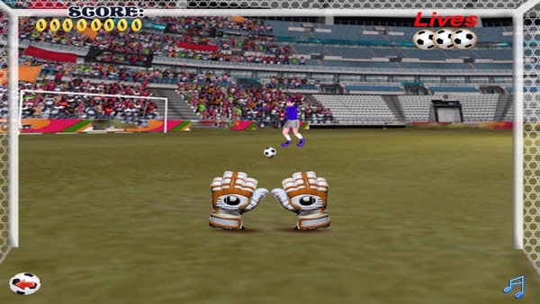 【图】` Arcade Soccer Goal-ie – Just Kick Return 2 Foot-ball 8 Heroes Defense World Score! Free 2015(截图3)