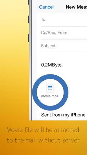 Movie Convert Mail - send movies to various devices(圖2)-速報App