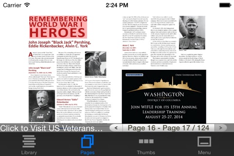 U.S. Veterans Magazine screenshot 2