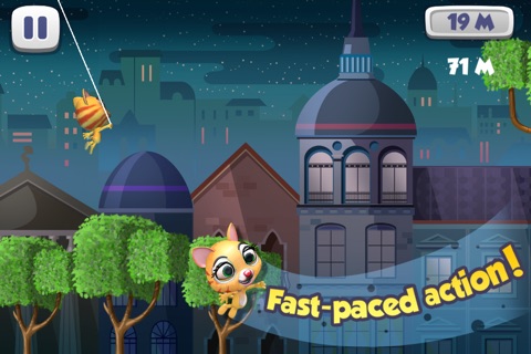 Rope Hero Cat – City Spider Kitty Swinging And Flying Adventure - Game For Kids screenshot 3