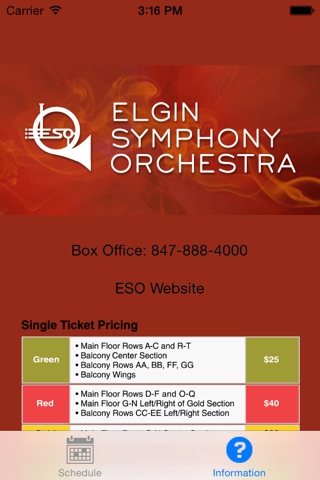 Elgin Symphony Orchestra screenshot 4