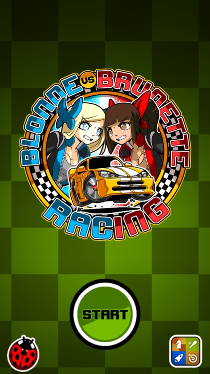 Blonde vs Brunette Racing - Two-player kart racing fun! screenshot-4