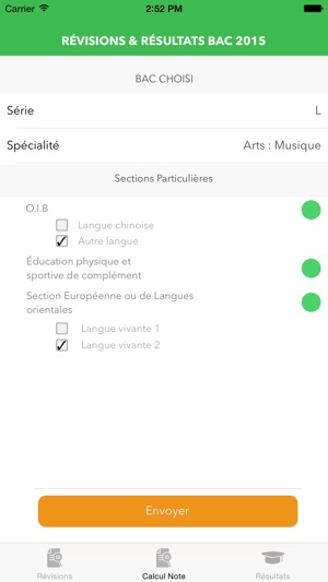 BAC L 2016 : Révisions, Calcul Note, Résultats(圖4)-速報App