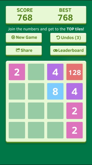 Number Tiles Challenge - free impossible 2048 game edition(圖3)-速報App