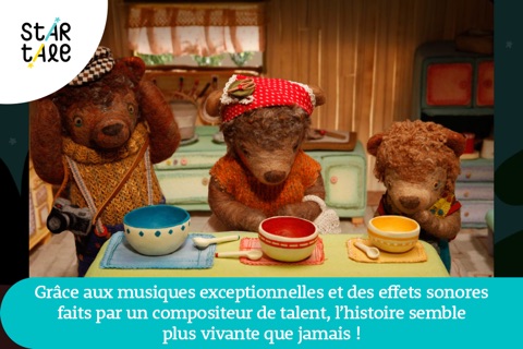 Goldilocks and the Three Bears : Star Tale - Interactive Fairy Tale Series for Kids screenshot 4