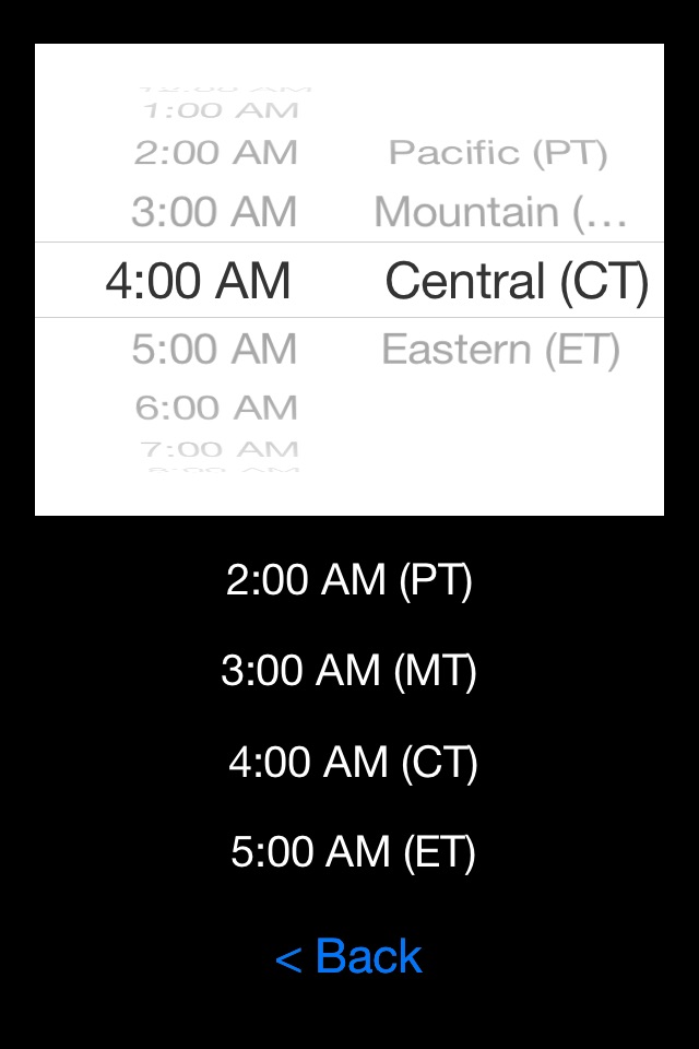 US Time Zones screenshot 2