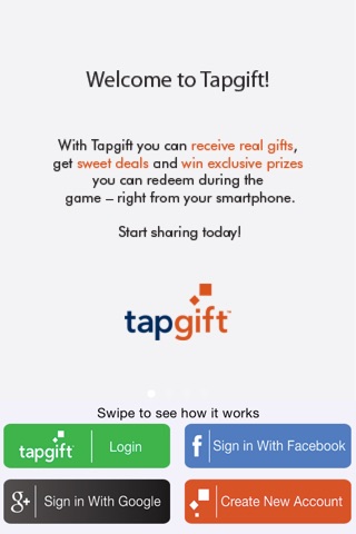 Tapgift screenshot 2