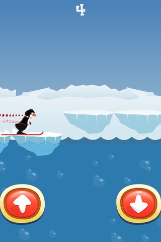 Penguin Ski - frozen penguin screenshot 2