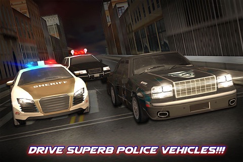 Real police car chase simulator 3D screenshot 3