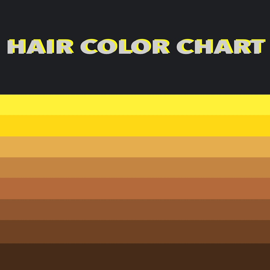 Hair Color Chart ヘア カラー チャート Iphoneアプリ Applion