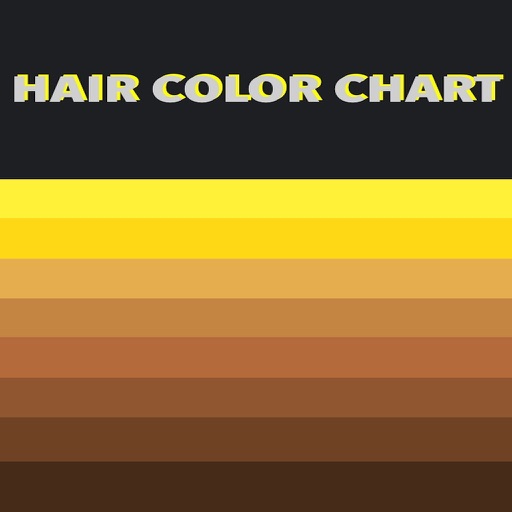 Hair Color Chart icon