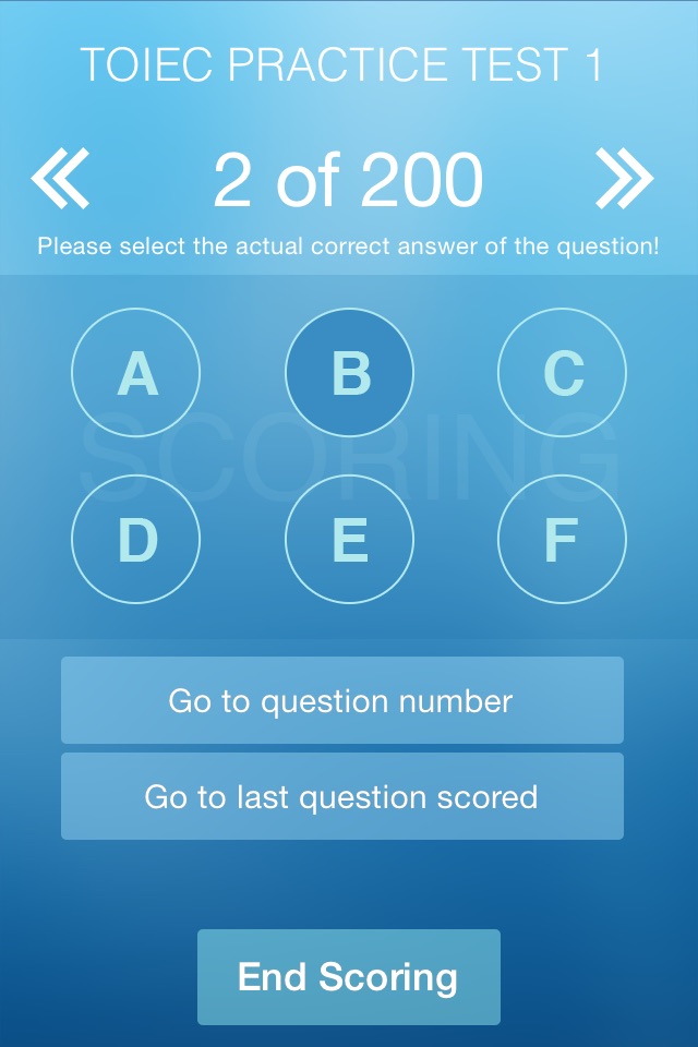 Answer Sheet - Awesome Test Preparation Tool screenshot 4