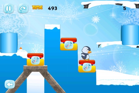 Cute Penguin Journey Saga - Fish Catching Mission FREE screenshot 4