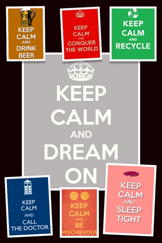 Keep Calm Wallpapers and Posters Free screenshot 4