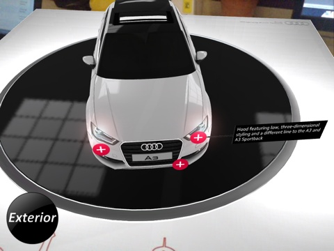 Audi A3 Augmented Reality screenshot 4