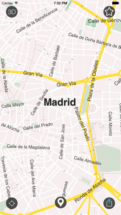 Madrid - Offline Map & City Guide (w/metro!)のおすすめ画像4