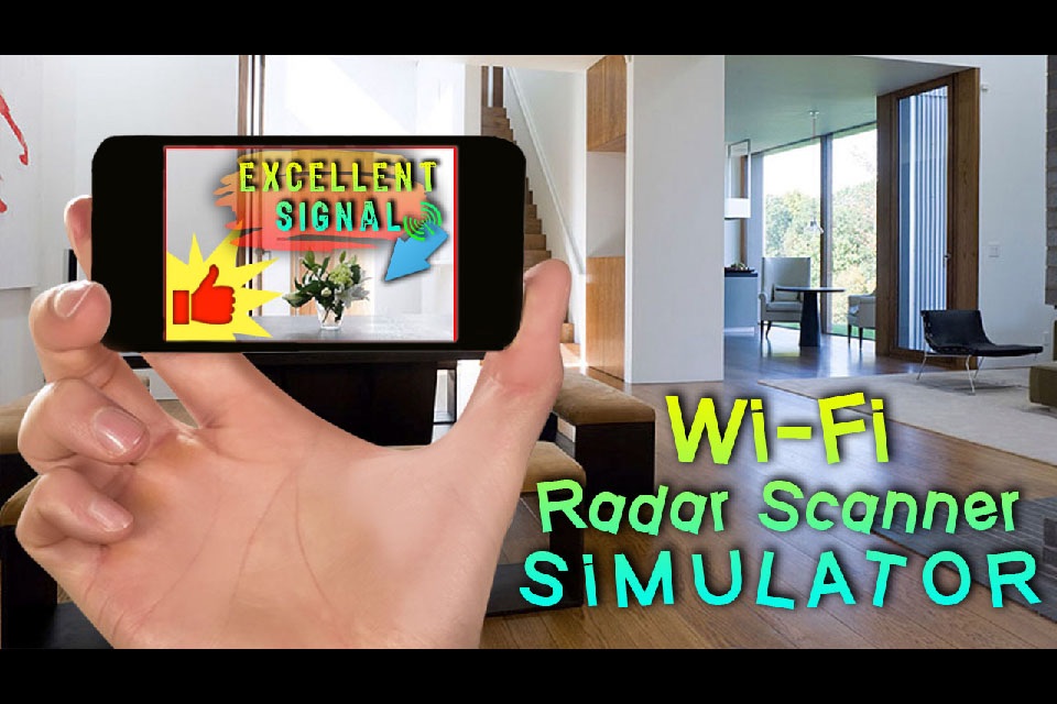 Wi-Fi Radar Scanner Simulator screenshot 3