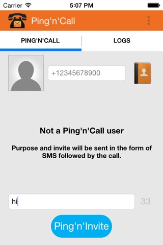 Ping'n'Call screenshot 3
