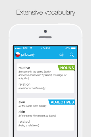 Czech – English Dictionary screenshot 2