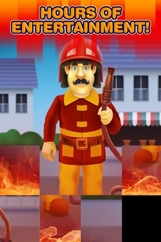 The Super Junior Fireman Jigsaw Puzzle My Fire & Rescue Trucks Heroes Game Free screenshot 3