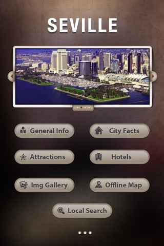 Seville Offline Map Tourism Guide screenshot 2