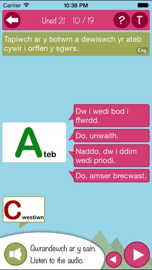 Learn Cymraeg Gogledd - Sylfaen(圖4)-速報App