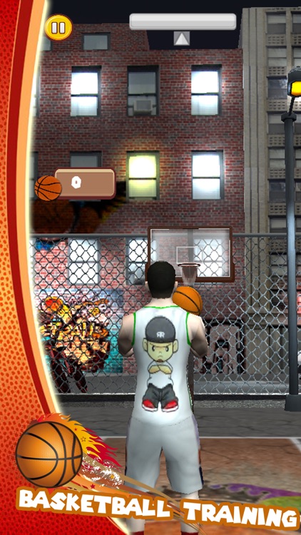 Basketball street player shooting ball sport 3D Simulator free game screenshot-3